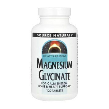 Магній (Magnesium) Source Naturals, 120 tabs 2023-10-4633 фото