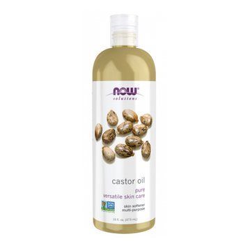 Рицинова олія (Castor Oil) Now Foods, 473 ml 2023-10-5259 фото