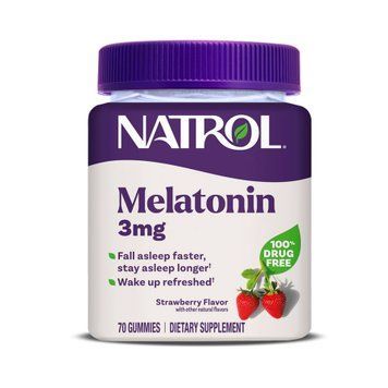 Мелатонін Natrol (Melatonin) 3 мг, 70 жувальних цукерок 2023-10-6227 фото