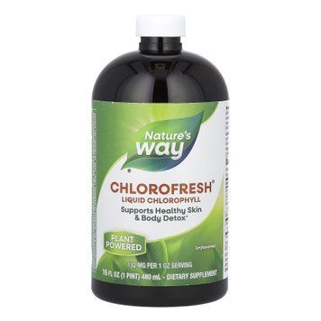Chlorofresh рідина Nature's Way (Chlorofresh Liquid) 16 унцій Unflavored 2023-10-2174 фото