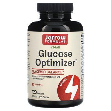Глюкози оптимізатор, Glucose Optimizer, Jarrow Formulas, 120 таблеток JRW-29002 фото
