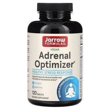 Підтримка наднирників, Adrenal Optimizer, Jarrow Formulas, 120 таблеток JRW-29032 фото