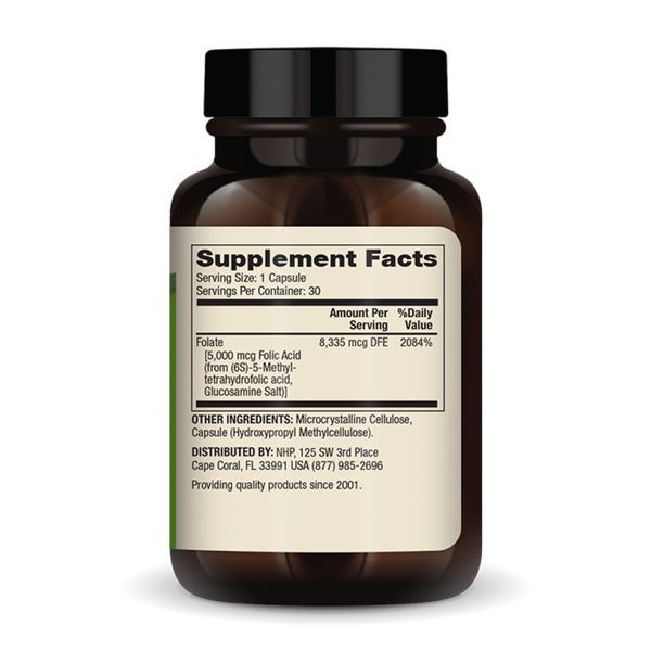 Метилфолат (Methyl Folate) Dr. Mercola, 30 капсул 2023-10-3940 фото