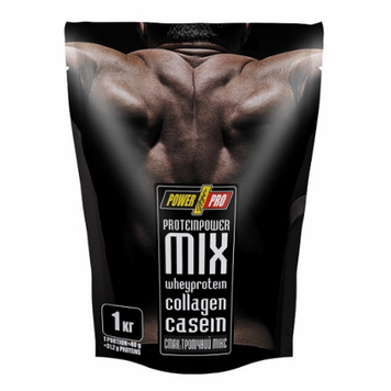 Сироватковий протеїн MIX Power Pro (Whey Protein MIX) 1000 г Honey cookies 100-94-9246028-20 фото