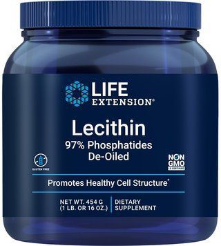 Лецитин, Lecithin, Life Extension, 454 г LEX-02016 фото
